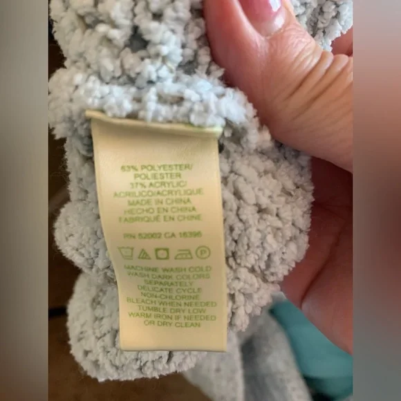 Sigrid Olsen Baby Blue Button Front Cardigan - Picture 8 of 9